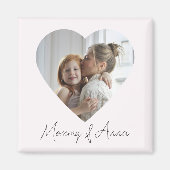 Mommy Custom Name & Photo | Personalized Magnet (Devant)