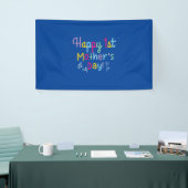Mommy Gift Happy First Mother's Day Spandoek (Beurs)