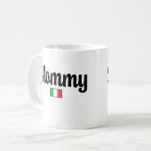 Mommy Italian Flag Mug (Devant gauche)