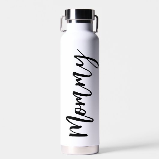 Mommy Modern Script bouteille d'eau (Avant)