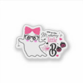 Mommy’s Boo Halloween Sticker (Voorkant)