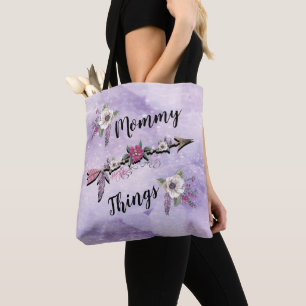 Mommy Things, Feathers and Flowers Sac fourre-tout