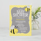 Mommy to Bee Baby shower Invitation (Debout devant)