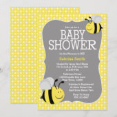 Mommy to Bee Baby shower Invitation (Devant / Derrière)