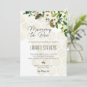 Mommy to Bee Baby shower Invitation (Debout devant)