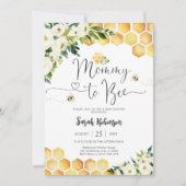 Mommy to Bee Baby Shower Invitation (Devant)