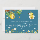 Mommy to Bee Baby shower Invitation (Devant)