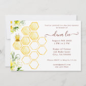Mommy to Bee Baby shower Invitation (Dos)