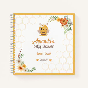 Mommy To Bee Baby shower Party Livre d'invité