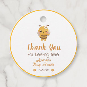 Mommy To Bee Baby Shower Thank You Gift Tags Bedankjes Labels