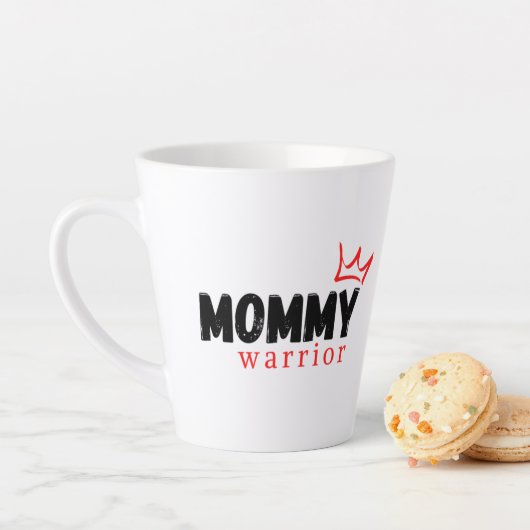MOMMY WARRIOR LATTE MUG (En situation)