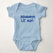 Mommys klein man romper (Voorkant)