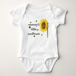 mommys kleine zonnebloem romper