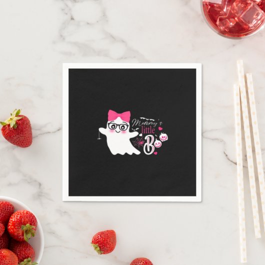 Mommys Little Boo Halloween Classic Design Servet (Insitu)