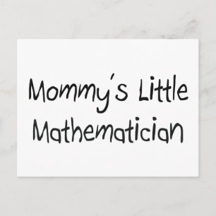 Mommys Little Mathematicus Briefkaart