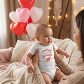 Mommy's Little Valentine Adorable Romper