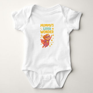 Mommy's Little Wonder - Schattige Superhero Girl D Romper