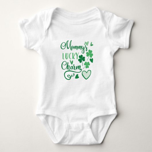 Mommys Lucky Charm Romper (Voorkant)