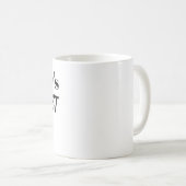 MOMMY'S PETIT DÉJEUNER VIN mug (Devant droit)