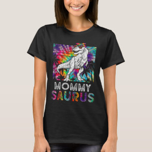 Mommysaurus Dinosaur Moeder Saurus Familie Matchin T-shirt