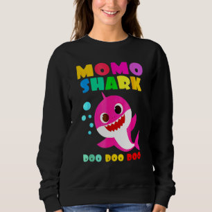Momo Shark Mama Kinder Familie Moederdag Trui