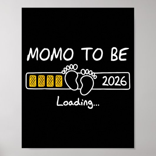 Momo To Be 2026 Loading Momo Est 2026  Poster (Voorkant)