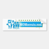 MOMocratten Bumpersticker (Voorkant)