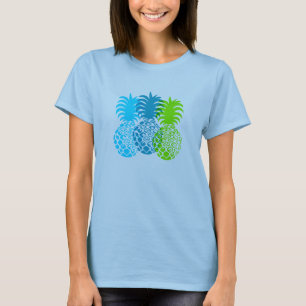 Momona Ananas Hawaiaans Tropisch T-shirt