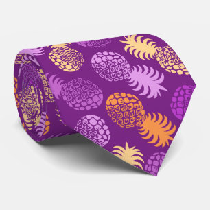 Momona Hawaiian Tropische ananas Stropdas