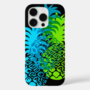 Momona Pineapple Hawaiian Blauwgroen iPhone 16 Pro Hoesje