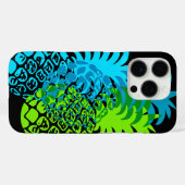 Momona Pineapple Hawaiian Blauwgroen Case-Mate iPhone Case (Achterkant (horizontaal))