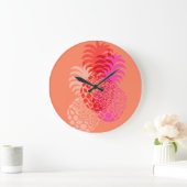 Momona Pineapple Hawaiian Tropical Grote Klok (Huis)