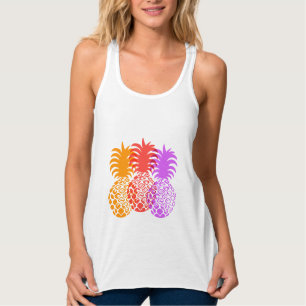Momona Pineapple Hawaiian Tropical Tanktop