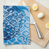 Momona Pineapple Hawaiian Tropical Theedoek (Quarter Fold)