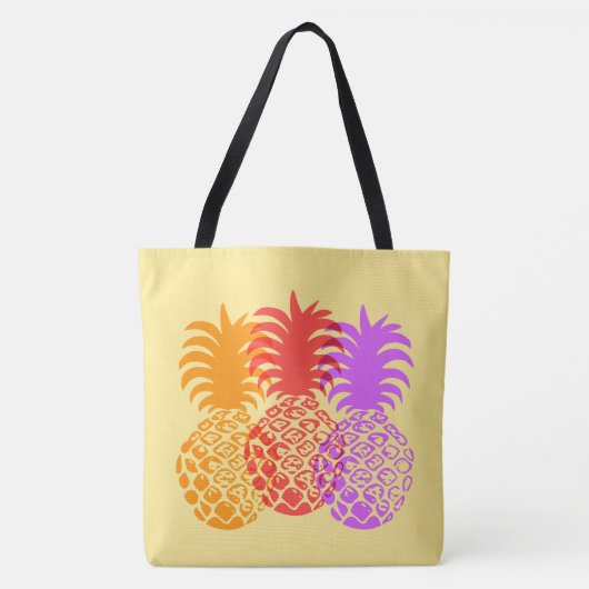 Momona Pineappy Tropical Trio Hawaiian Beach Sac (Devant)