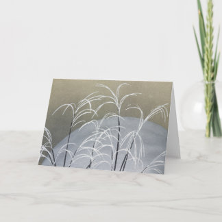Momoyogusa Flowers Vintage plié Carte de voeux