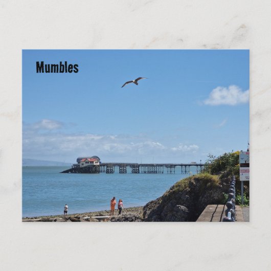 Mompels / mompels briefkaart (Voorkant)