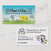 Moms 4 Meer Visitekaartje 2 (Voorkant / Achterkant)