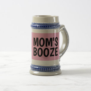 MOM'S BOOZE BEER STEIN BIERPUL