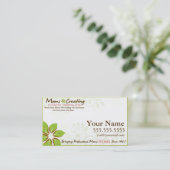 Moms Creëer Visitekaartje van financiële vrijheid (Staand voorkant)