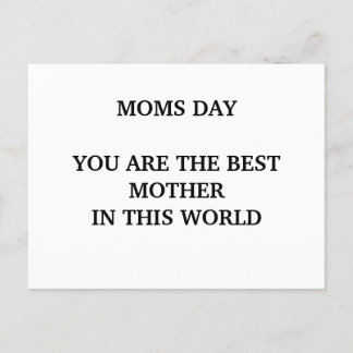 MOMS DAY BRIEFKAART