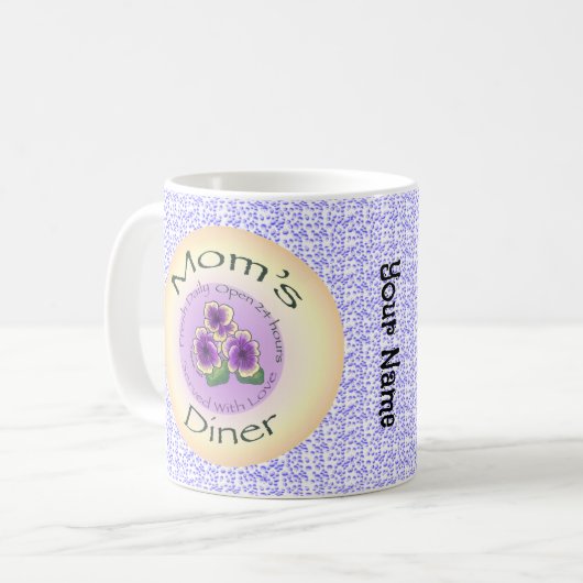 Moms Diner mug (Devant gauche)