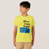 Moms Diving Buddy Design - T-Shirt de base pour en (Devant entier)