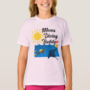 Moms Diving Buddy Design - T-Shirt de base pour fi