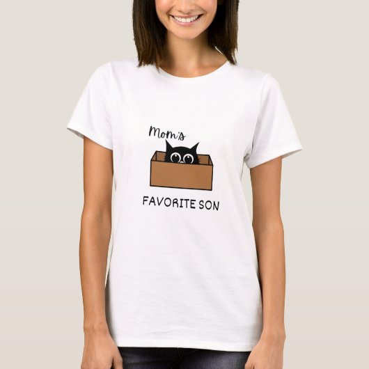 MOM'S FAVORITE SON T-SHIRT (Voorkant)