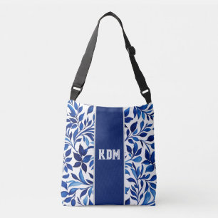 Mom's Floral Crossbody - Monogrammed Gift Bag Tas