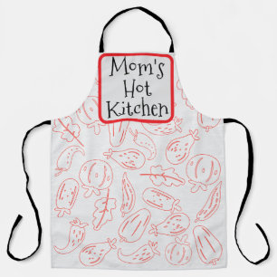 "Mom's Hot Kitchen" Cadeau Schort