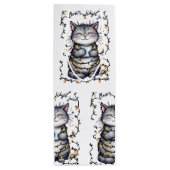 Mom's Jingle Juice  Wijn Cadeautas (Achterkant)