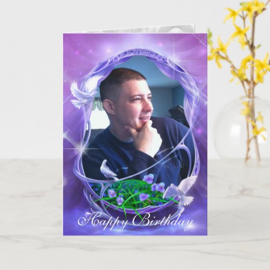 Moms Kaart (Gele Bloem)