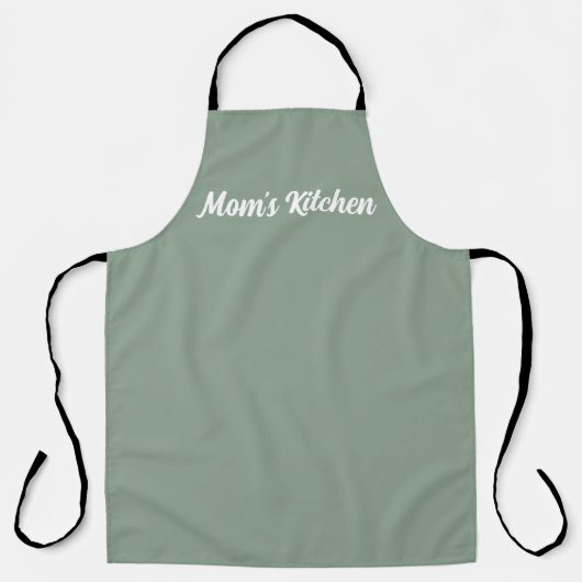 Mom's Kitchen Personalized Schort (Voorkant)